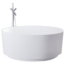 Cole 1380mm Round Acrylic Freestanding Bath